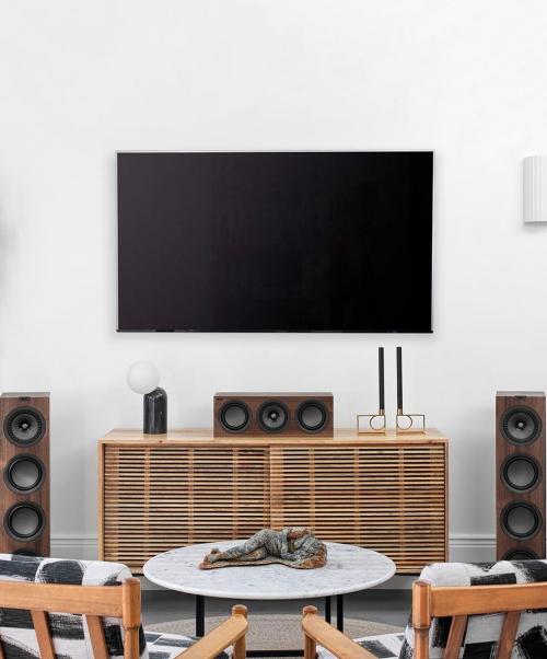 Акустика центрального канала KEF Q250C walnut (SP4016WA)