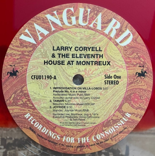 Виниловая пластинка Larry Coryell - At Montreux (Coloured Vinyl LP)