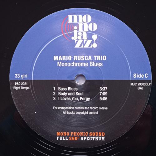 Виниловая пластинка Mario Rusca - Monochrome Blues (Black Vinyl 2LP)