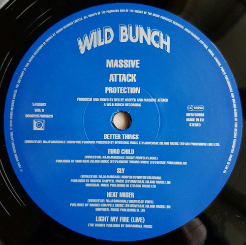 Виниловая пластинка Massive Attack, Protection (2016 Reissue)