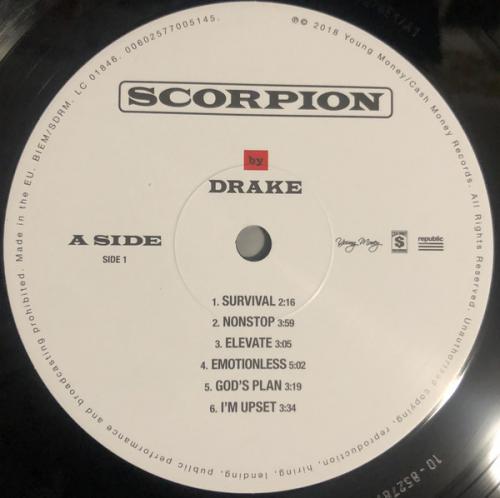 Виниловая пластинка Drake, Scorpion
