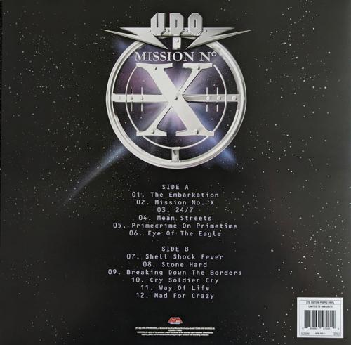 Виниловая пластинка U.D.O. - Mission No. X (Limited Purple Vinyl LP)