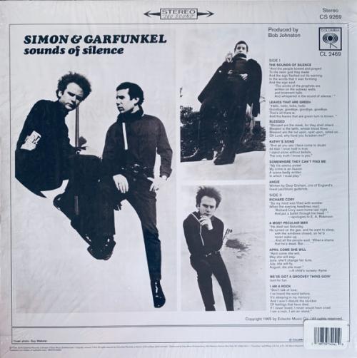 Виниловая пластинка Simon & Garfunkel - Sounds Of Silence (Black Vinyl LP)