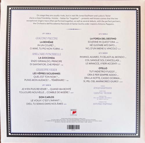 Виниловая пластинка Kaufmann, Jonas; Tezier, Ludovic - Insieme - Opera Duets (Black Vinyl 2LP)