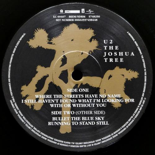 Виниловая пластинка U2, The Joshua Tree (30th Anniversary Edition / JT Package / The Joshua Tree)
