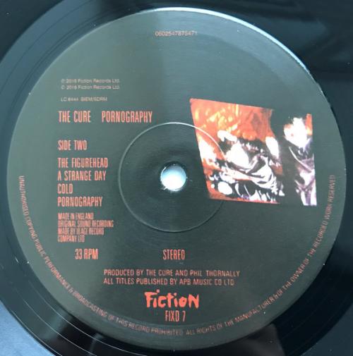 Виниловая пластинка The Cure, Pornography (2016 Reissue / Black Vinyl)