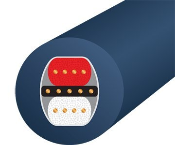 Кабель межблочный аудио Wire World Luna 8 Balanced Audio Interconnect 0.5m Pair (LBI0.5M-8)