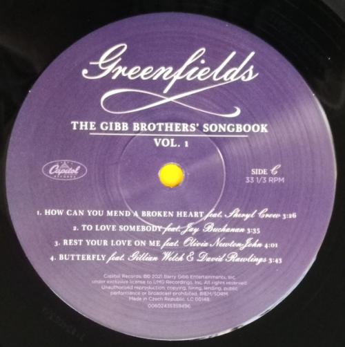 Виниловая пластинка Barry Gibb - Greenfields: The Gibb Brothers' Songbook