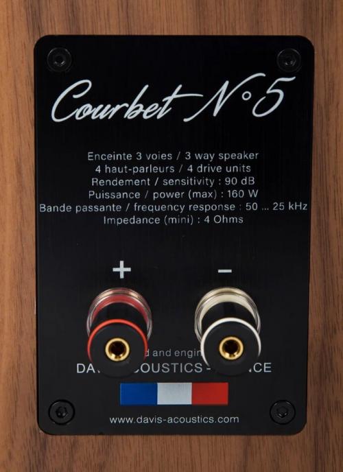 Напольная акустика Davis Acoustics Courbet 5 Walnut Venner