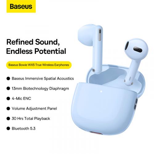 Наушники Baseus TWS Bowie WX5 BL