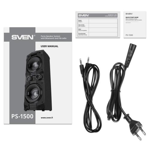 Портативная колонка Sven АС PS-1500