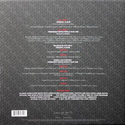 Виниловая пластинка Rush - Permanent Waves (Black LP Box Set)
