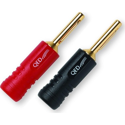 Разъем QED Screwloc ABS Banana 4mm (QE1870) (пара)