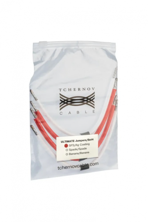 Перемычки Tchernov Cable Ultimate Jumpers/Set4 SFS/AG Coating 0.24 m