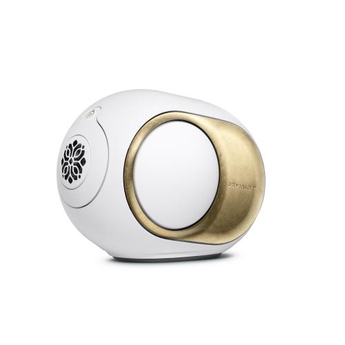 Акустическая система Devialet Phantom Ultimate 98 dB Opéra de Paris, белый/сусальное золото