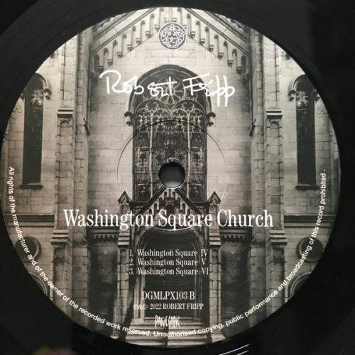 Виниловая пластинка Robert Fripp - Washington Square Church (Black Vinyl 2LP)
