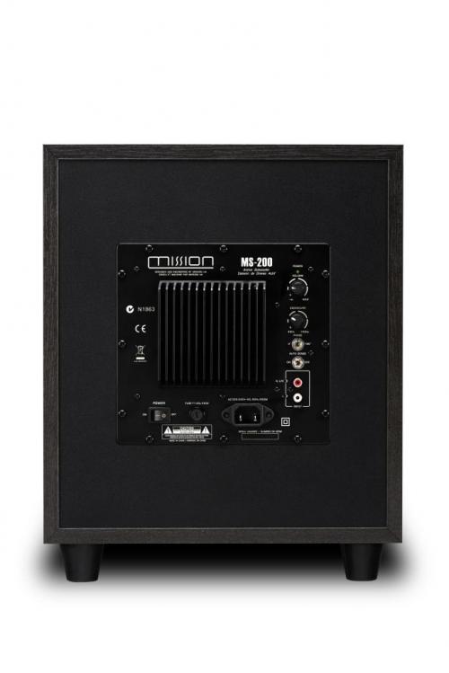 Сабвуфер Mission MS-200, Black, сабвуфер