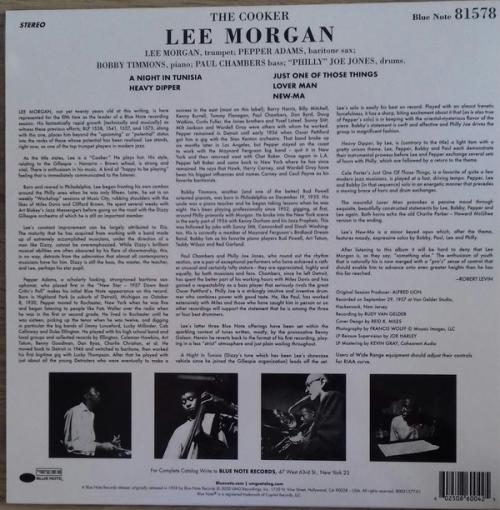 Виниловая пластинка Lee Morgan - The Cooker