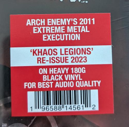 Виниловая пластинка Arch Enemy - Khaos Legions (Black Vinyl LP)