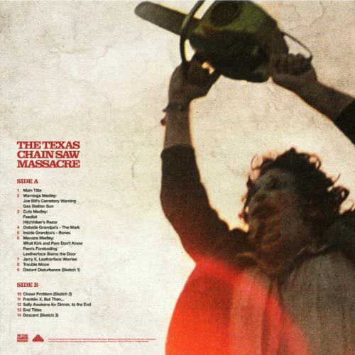 Виниловая пластинка OST - The Texas Chain Saw Massacre (Tobe Hooper & Wayne Bell) (Clear with Blood Red Splatter LP)