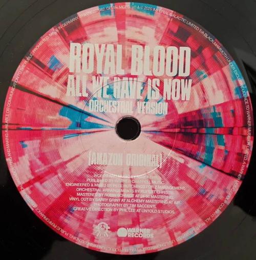 Виниловая пластинка Royal Blood – Limbo / All We Have Is Now (Orchestral Versions) (Limited/Black Vinyl)