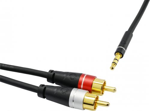 Кабель межблочный Oehlbach Select Audio Jack RCA Link, 2.0m (D1C33191)