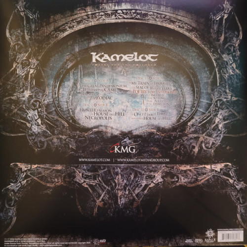 Виниловая пластинка Kamelot - Poetry For The Poisoned (Black Vinyl 2LP)