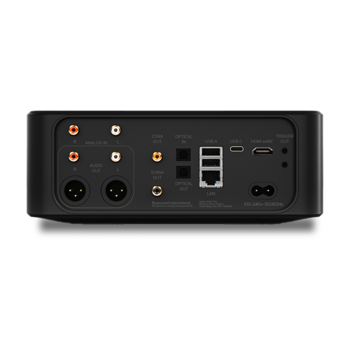 Беспроводной мультирум стример Bluesound Node Icon (N530) black