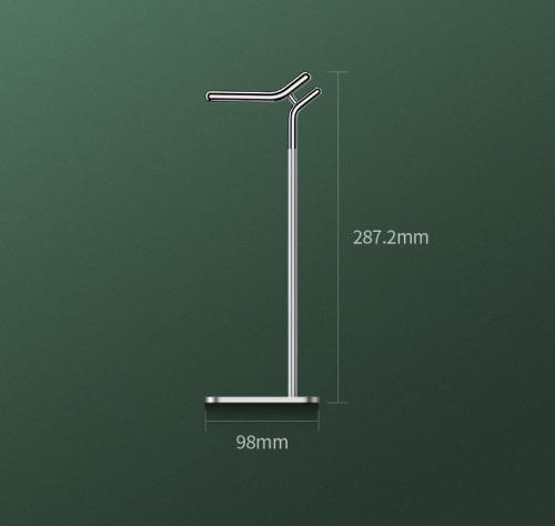 Подставка настольная металлическая UGREEN для наушников и гарнитуры Adjustable Headphone Stand Bracket #80701