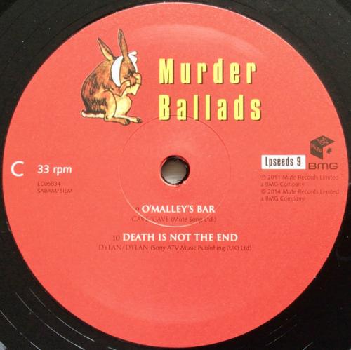 Виниловая пластинка CAVE NICK & THE BAD SEEDS - MURDER BALLADS (2LP)