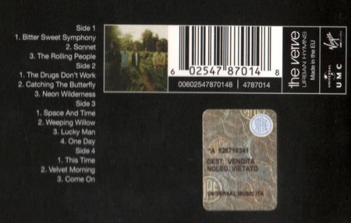 Виниловая пластинка Verve, The, Urban Hymns