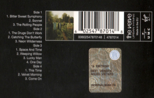Виниловая пластинка Verve, The, Urban Hymns