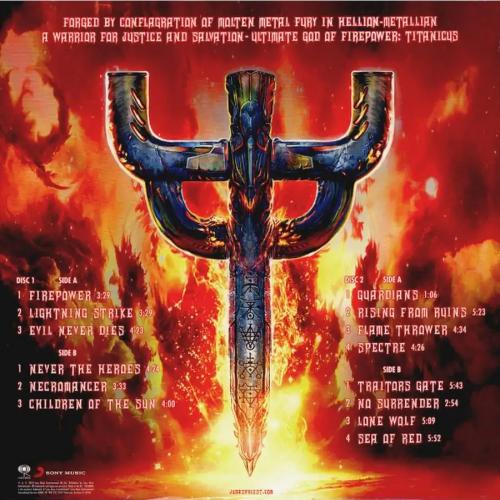 Виниловая пластинка Sony Judas Priest Firepower (180 Gram/Gatefold)