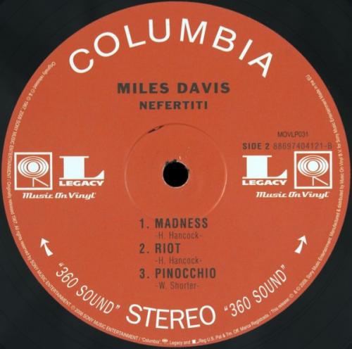 Виниловая пластинка Miles Davis - Nefertiti (Black Vinyl LP)