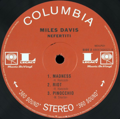 Виниловая пластинка Miles Davis - Nefertiti (Black Vinyl LP)