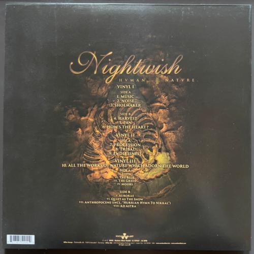 Виниловая пластинка Nightwish - Human.:II:Nature. (Limited Astro Green Vinyl 3LP)