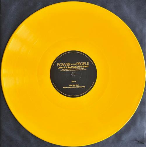 Виниловая пластинка John Lennon - Power To The People (Live At The One-To-One Concert, NY, 72) (EP) (EP, Yellow Vinyl LP, 4 Tracks, RSD2025)