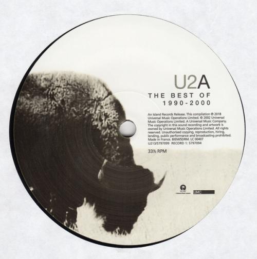 Виниловая пластинка U2, The Best Of 1990-2000