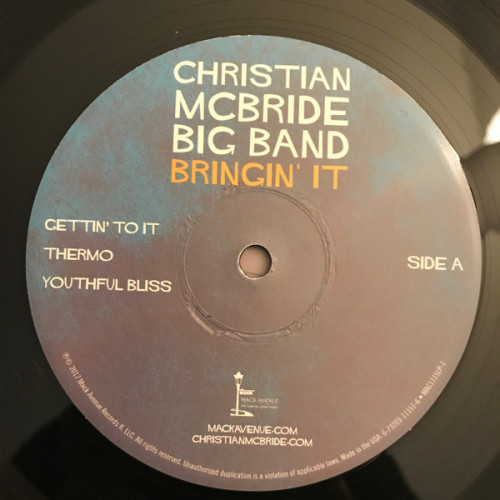 Виниловая пластинка Christian McBride - Bringin' It (Black Vinyl 2LP)