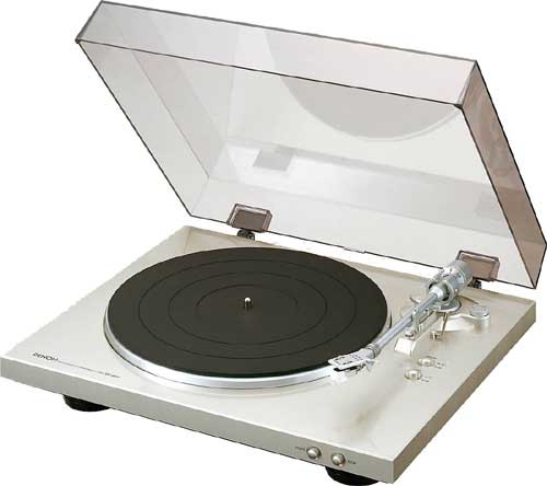 Проигрыватель винила Denon DP-300F premium silver