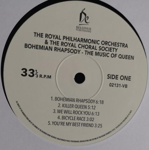 Виниловая пластинка The Royal Philharmonic Orchestra - BOHEMIAN RHAPSODY - THE MUSIC OF QUEEN
