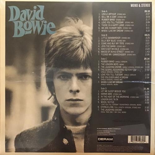 Виниловая пластинка David Bowie - David Bowie (Deluxe Edition, Green Vinyl 2LP)
