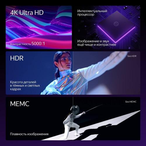 Телевизор 43" Яндекс ТВ Станция LED (первое поколение) (YNDX-00091)