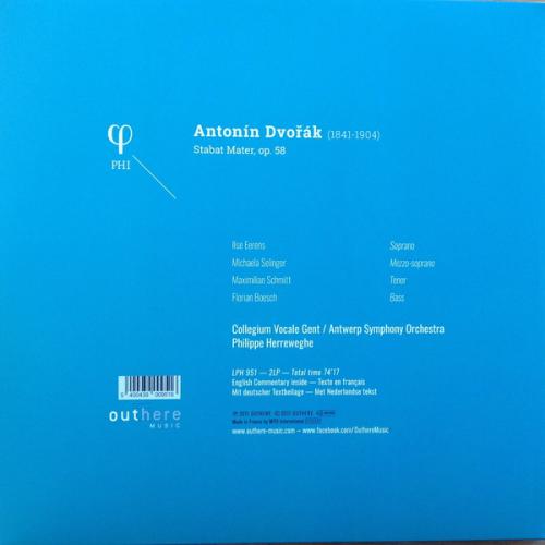 Виниловая пластинка Philippe Herreweghe - Dvorak: Stabat Mater Op.58 (Black Vinyl 2LP)