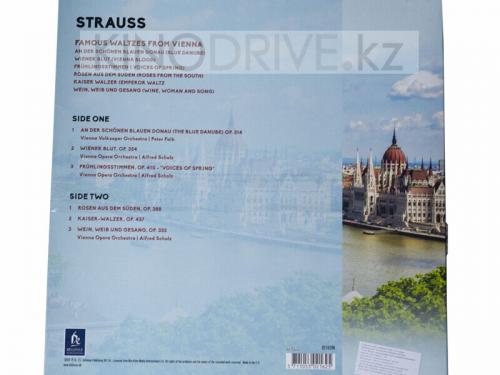 Виниловая пластинка Johann Strauss - Famous Waltsez From Vienna (180 Gram Black Vinyl LP)