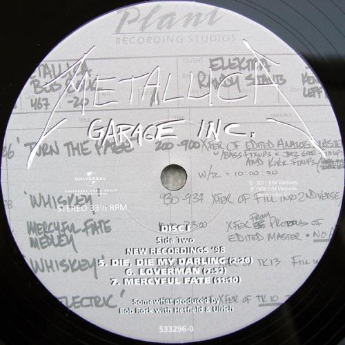Виниловая пластинка Metallica, Garage Inc.
