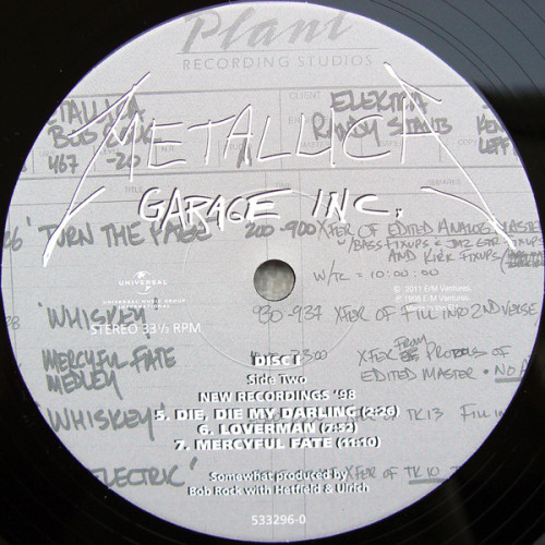 Виниловая пластинка Metallica, Garage Inc.