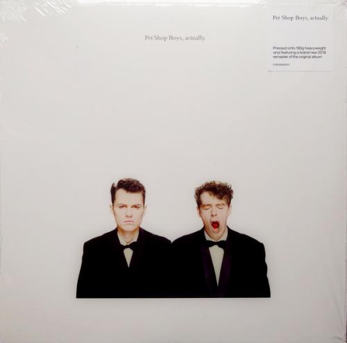 Виниловая пластинка PLG Pet Shop Boys Actually (180 Gram/Remastered)
