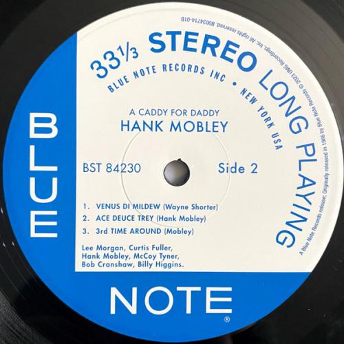 Виниловая пластинка Hank Mobley - A Caddy For Daddy (Tone Poet) (Black Vinyl LP)