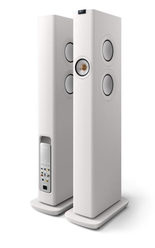 Напольная акустика KEF LS60 Wireless Mineral White
